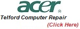 Phone Acer Telford Office Computer Repair and Computer Upgrade