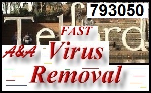 Best Telford Laptop Virus Removal and Telford PC Virus Removal